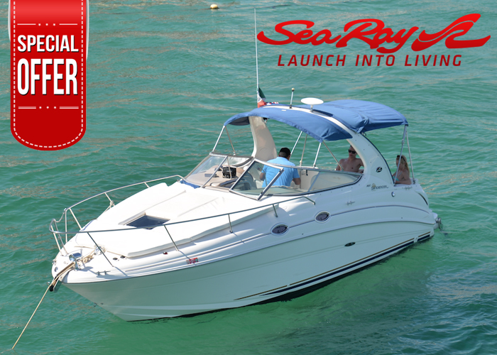 280, Sea Ray Sundancer Boat 6 Passengers, Cabo San Lucas, Los cabos, Small Boat Perfect for couple or small group